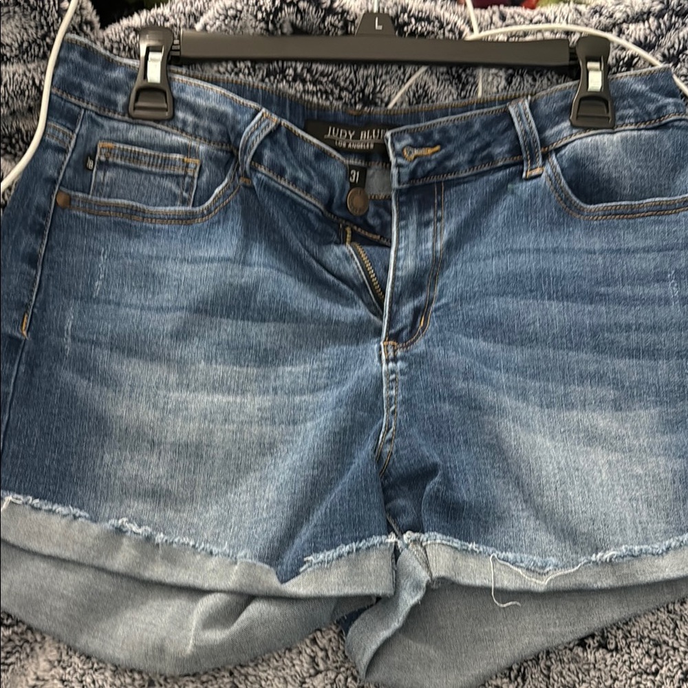 Judy Blue Women's Blue Denim Shorts